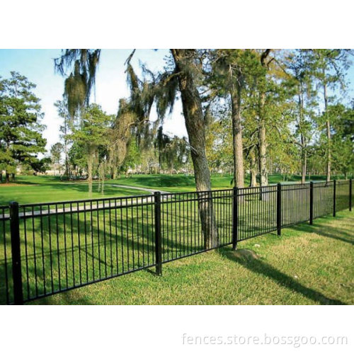 fine quality metal rails galvanized picket fence gate